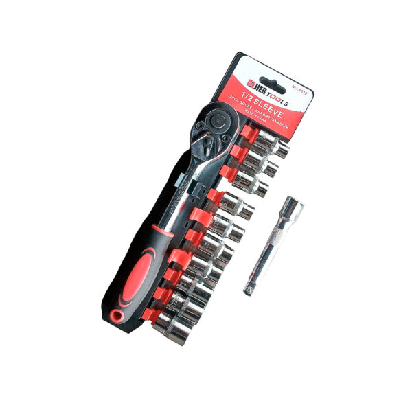 Juego de Copas + Rache 1/2" x 12 Piezas